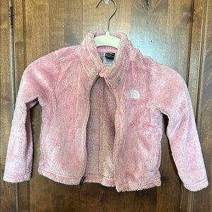 The North Face Kids Pink Fleece Jacket